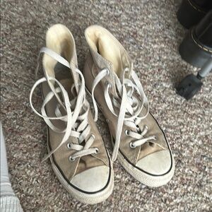 Converse High-Top Sneakers - Beige